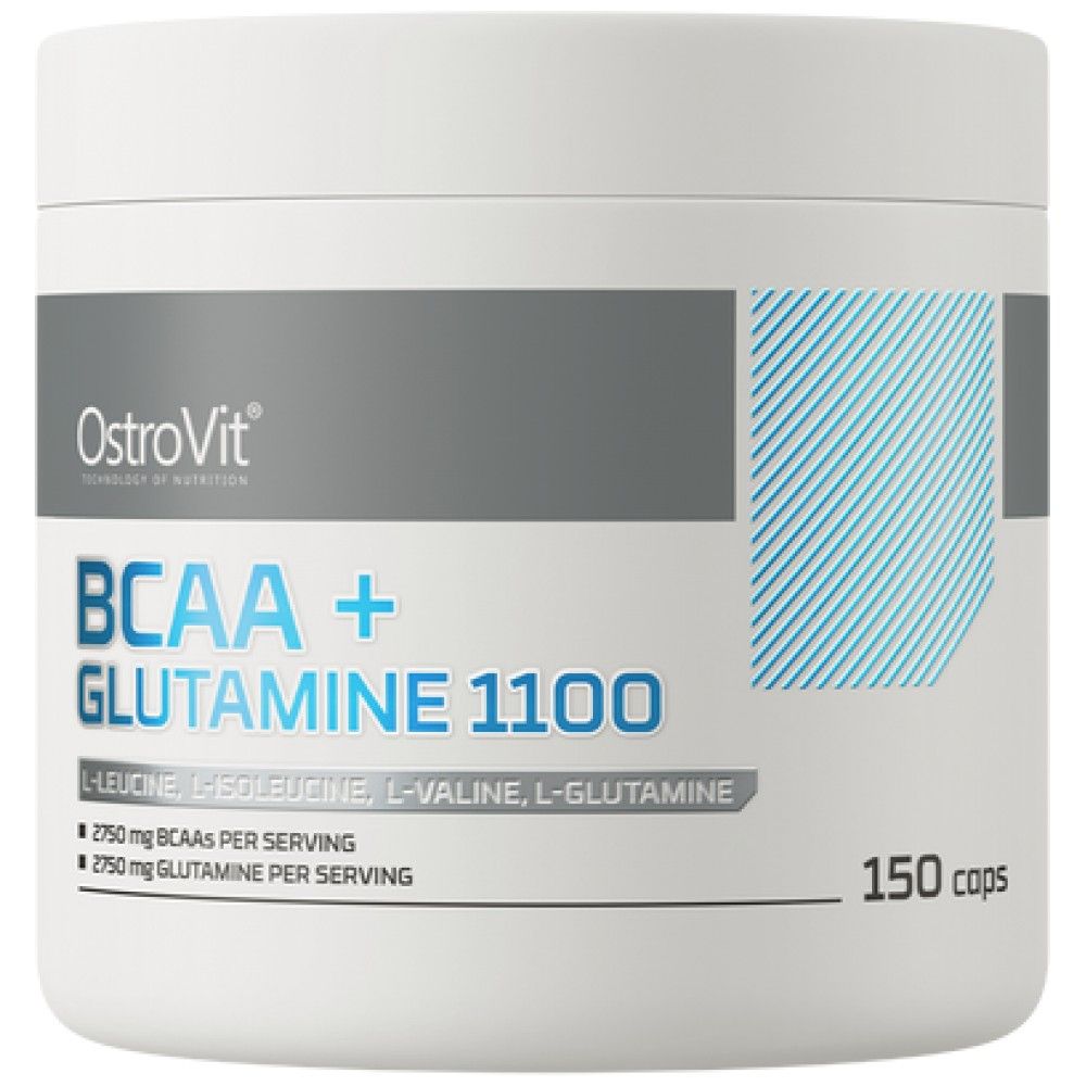 BCAA + glutammina 5500 mg - 150 capsule