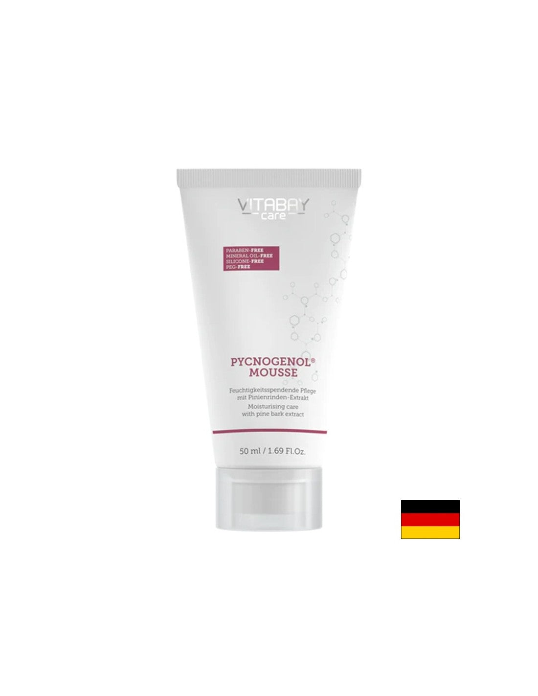 Mousse idratante per mani e corpo, con estratto di corteccia di pino di pycnogenol, 50 ml