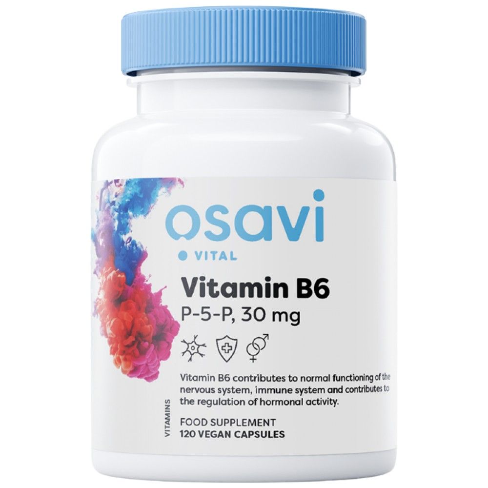 Vitamina B6 | P-5-P 30 mg-120 capsule