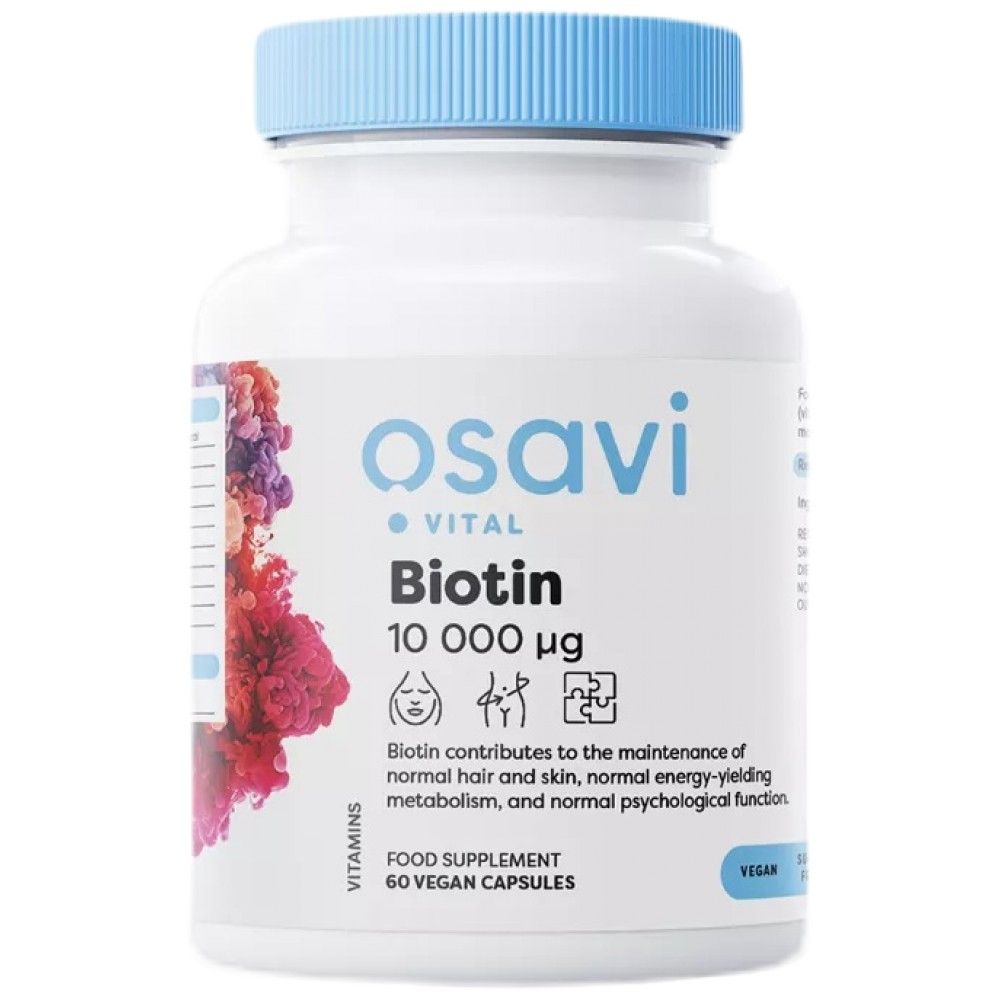 Biotina 10.000 mcg - 60 capsule