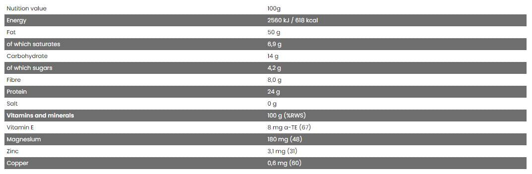 Farina di arachidi naturali/farina di arachidi biologiche 500 grammi