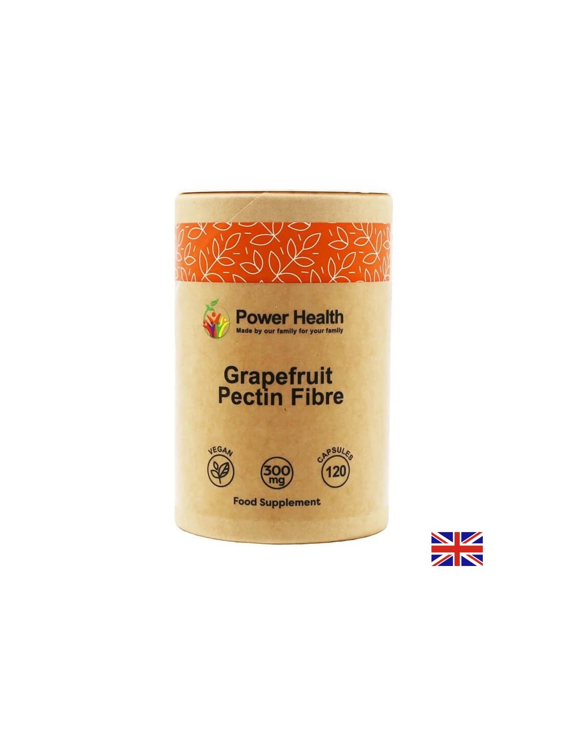 Fibra di pectina (dal pompelmo), 300 mg x 120 capsule
