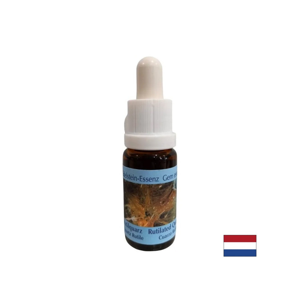 Supporta la trasformazione e l'equilibrio positivi - Essence Rutilato Quartz No. 13, scende 15 ml