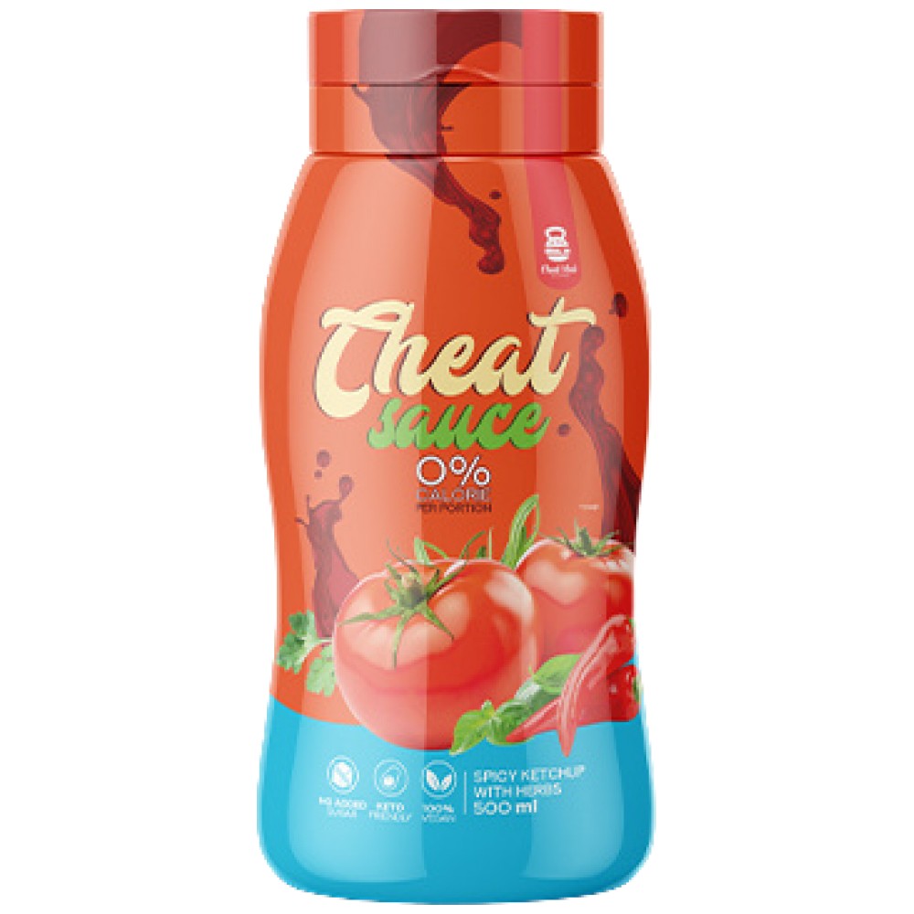 Ketchup piccante/0 salsa calorica - 500 ml