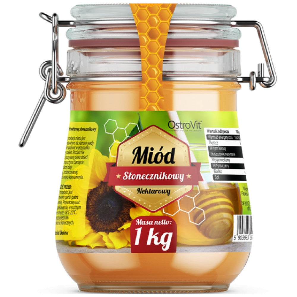 Miele di girasole naturale/miele di girasole naturale 1000 grammi