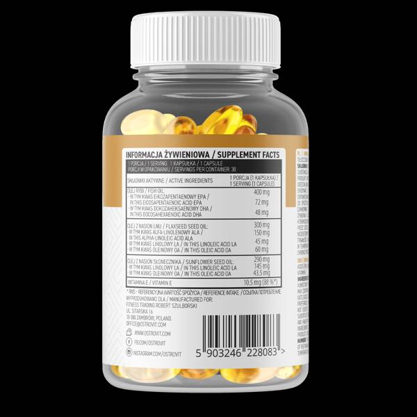 Omega 3-6-9-30 capsule gel