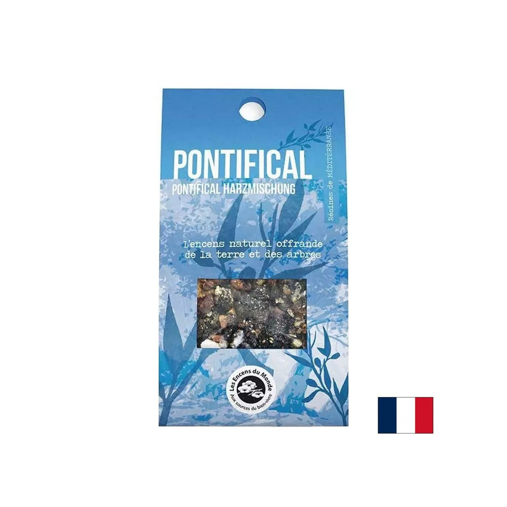 Pontificia (Resina Boswellia, Myrrh, Benzoin e Styrax), 25 g