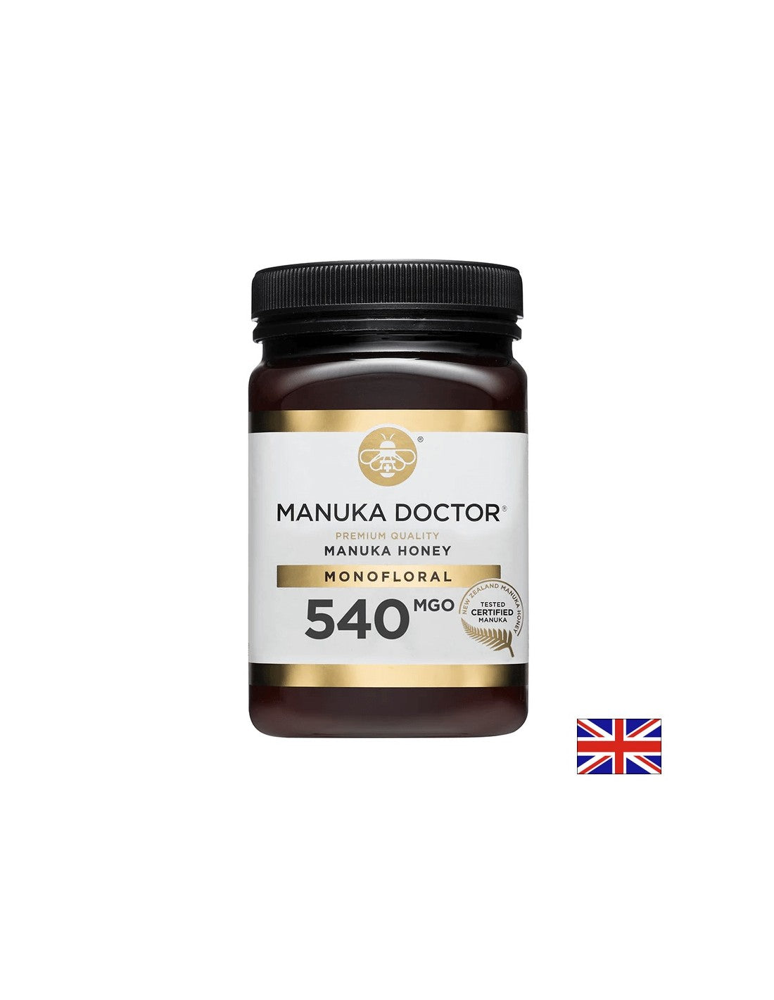 Premium Quality Monofloral 540 MGO - Monofloral manuka honey, 500 g - Nutra Best Europe