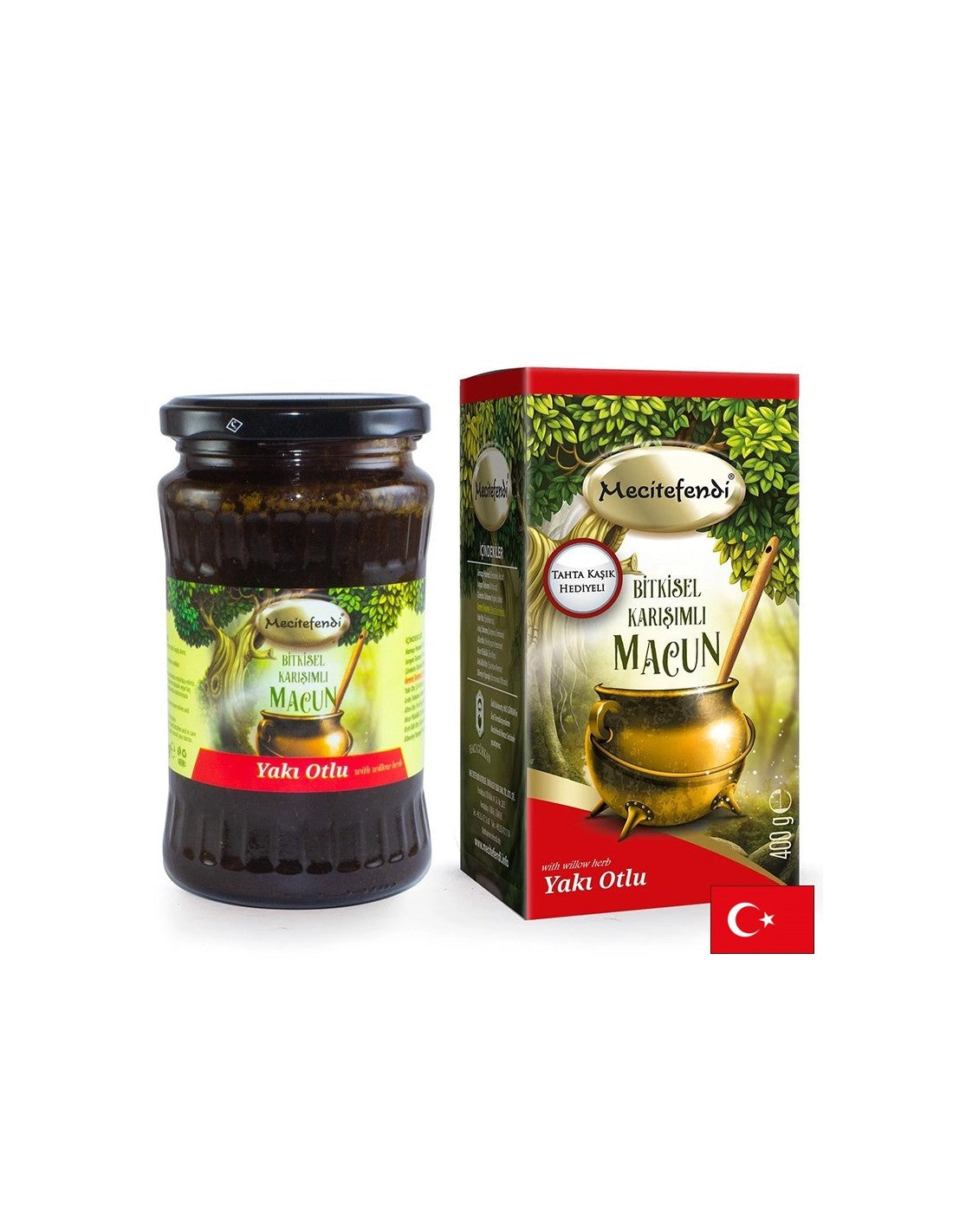 Pasta a base di erbe con salice - infezioni del tratto diuretico e urinario, 400 g