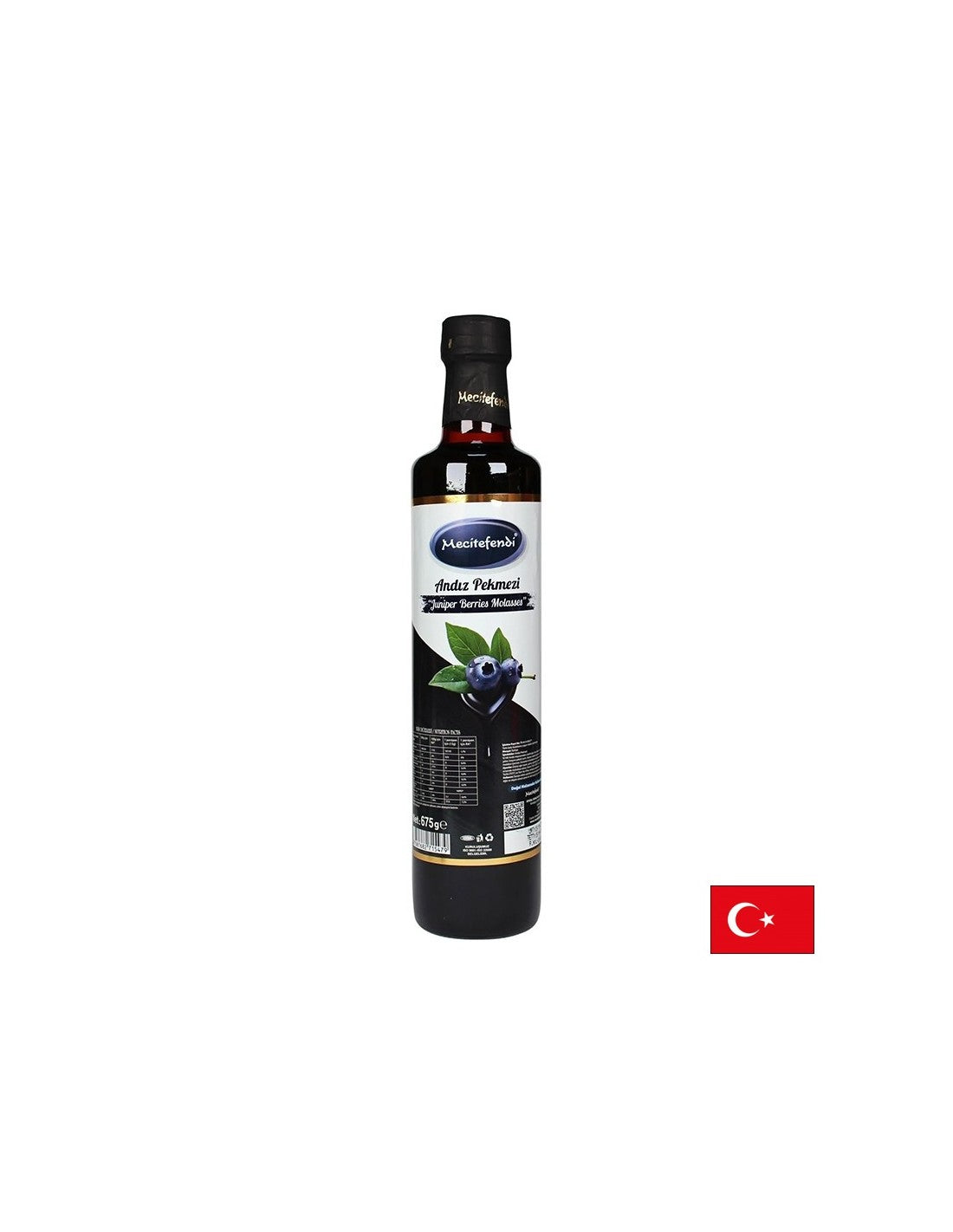 Juniper Berry Melasses - un potente antiossidante - per consumo diretto o aroma di dolci e bevande, 675 g
