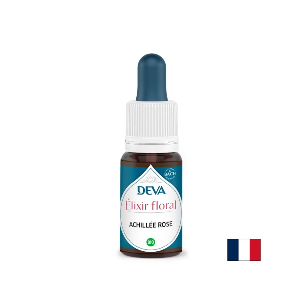 Per protezione emotiva ed equilibrio - Yarrow rosa, cadute di Bach, 15 ml