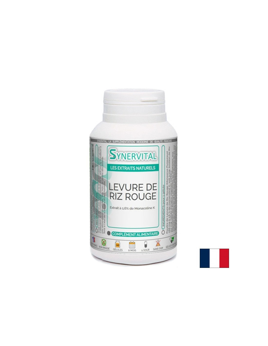 Per colesterolo alto - riso rosso (dal lievito), 60 capsule