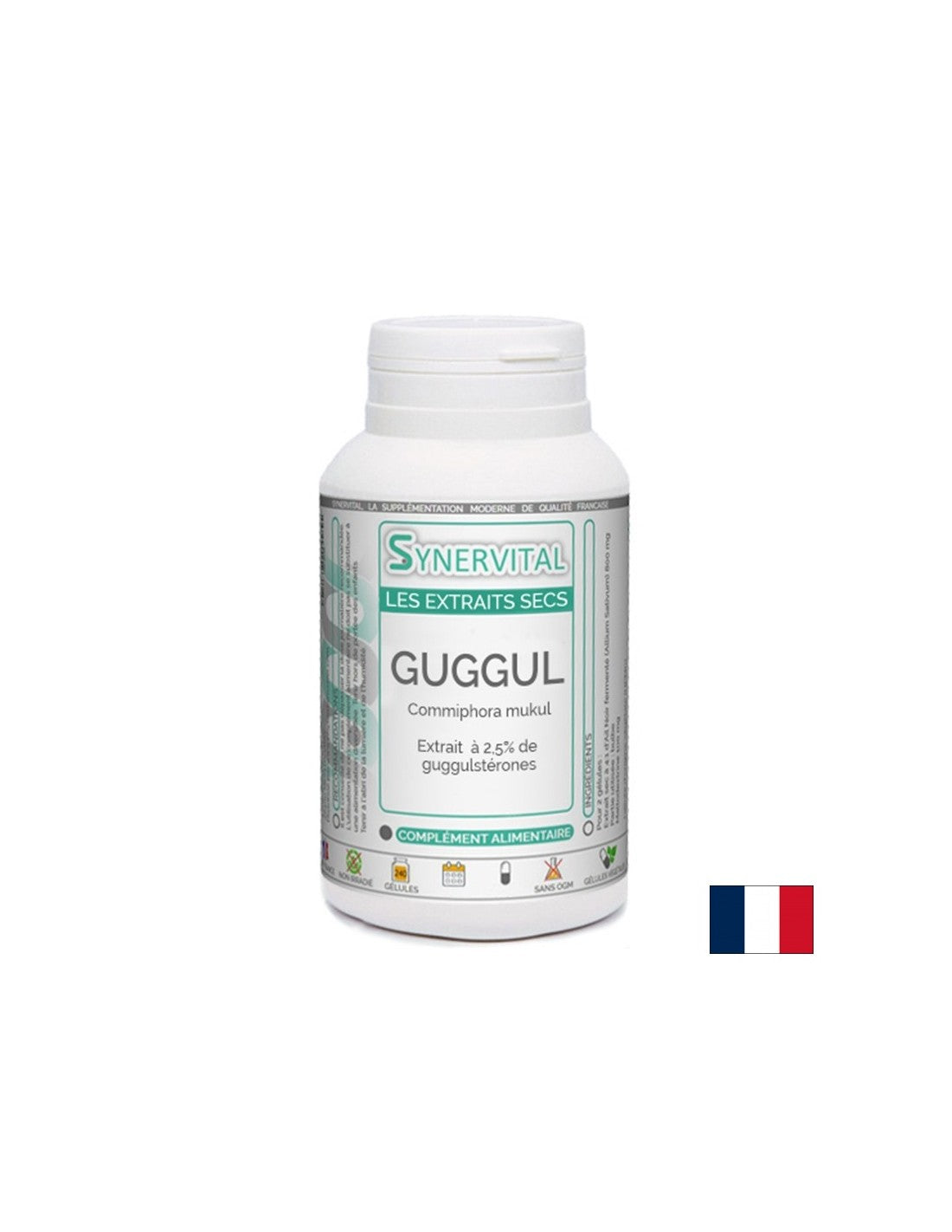 Per colesterolo alto - guggul (estratto di resina), 60 capsule