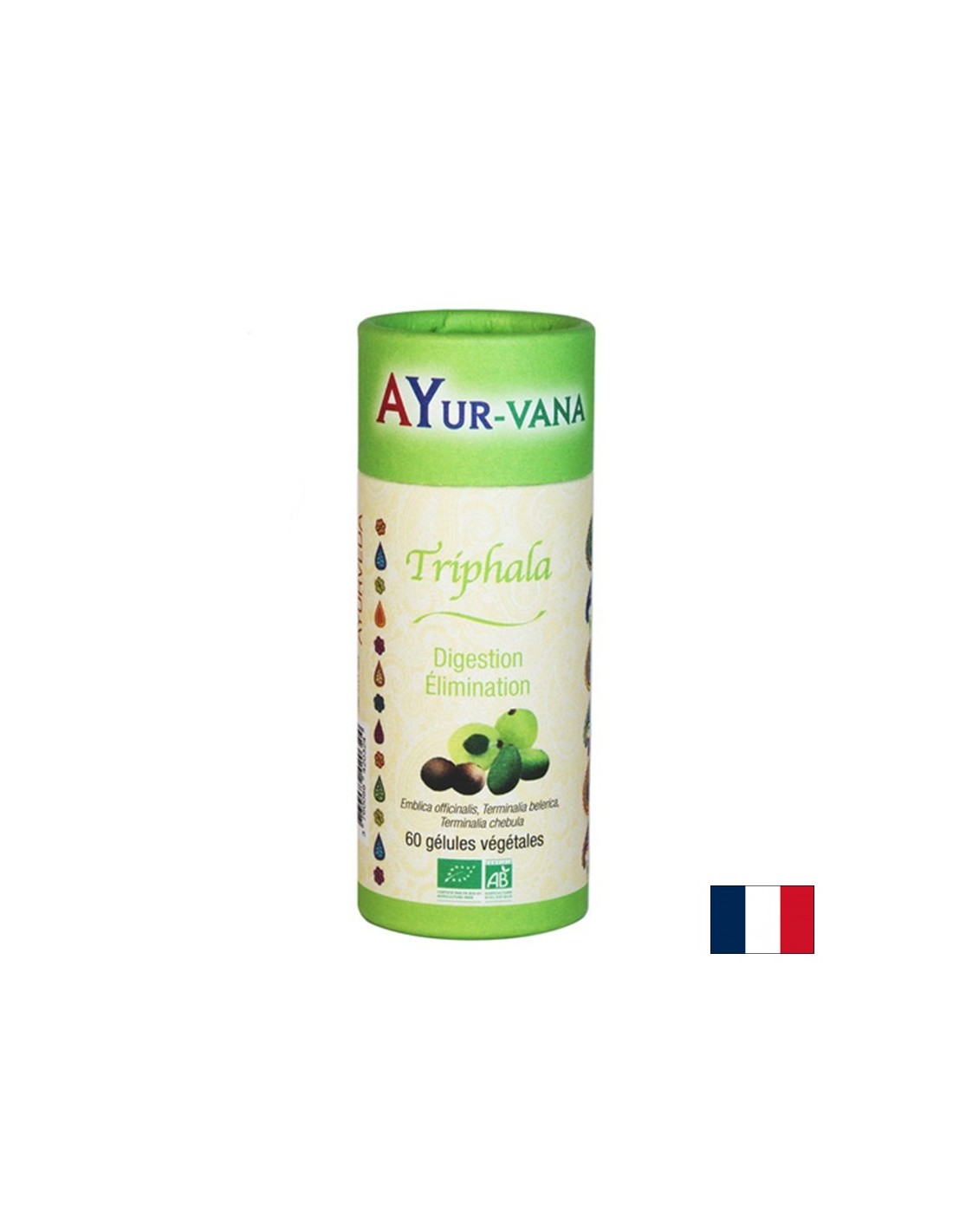Per colesterolo alto, obesità ed emorroidi - triphala, 60 capsule