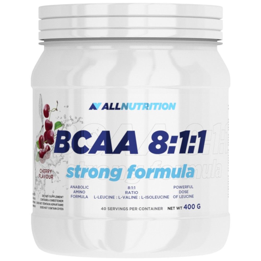 BCAA 8: 1: 1 Formula forte - 400 grammi