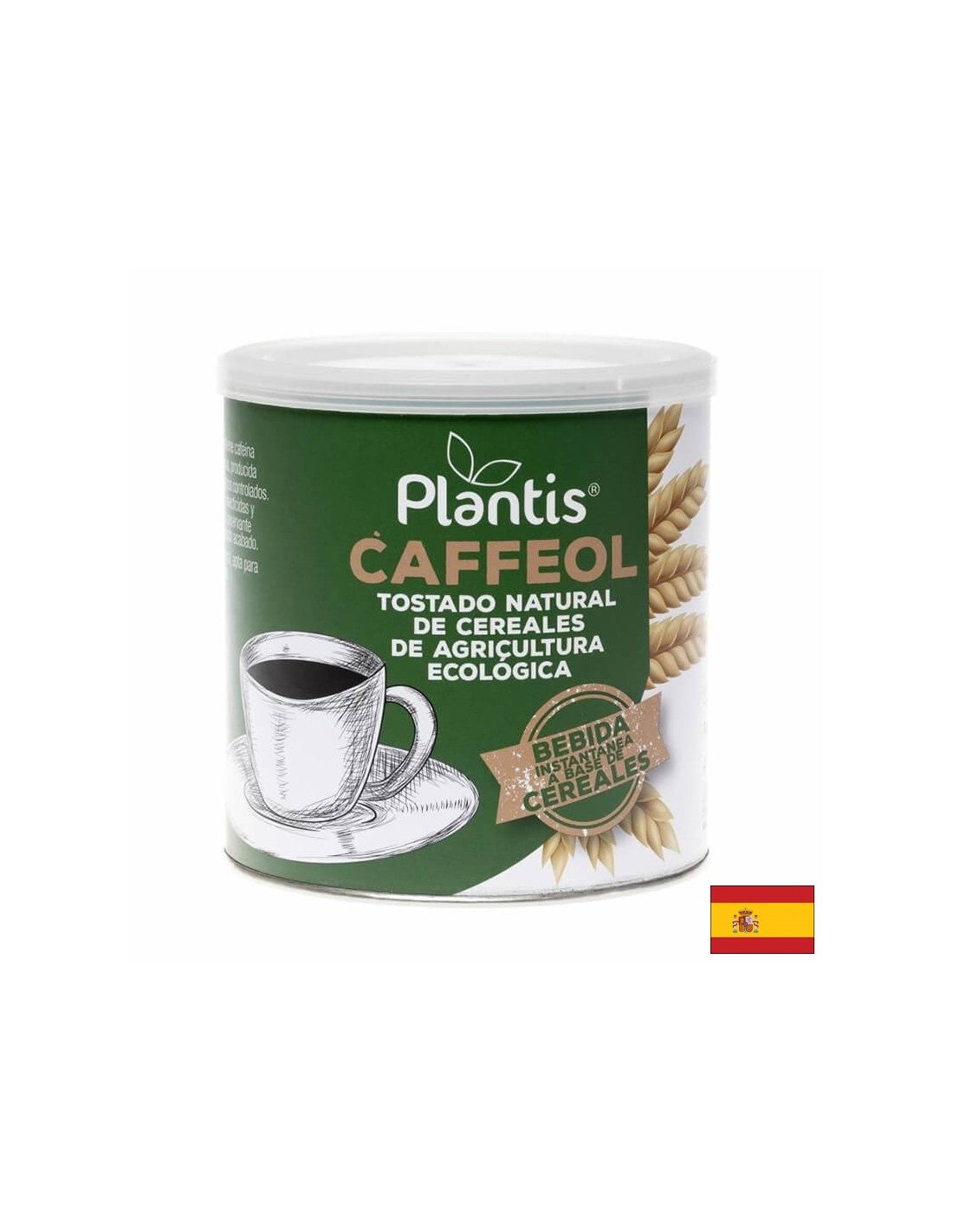 Caffeol - Sostituto di caffè - da orzo, segale, cicoria e fichi arrostiti, 125 g, polvere