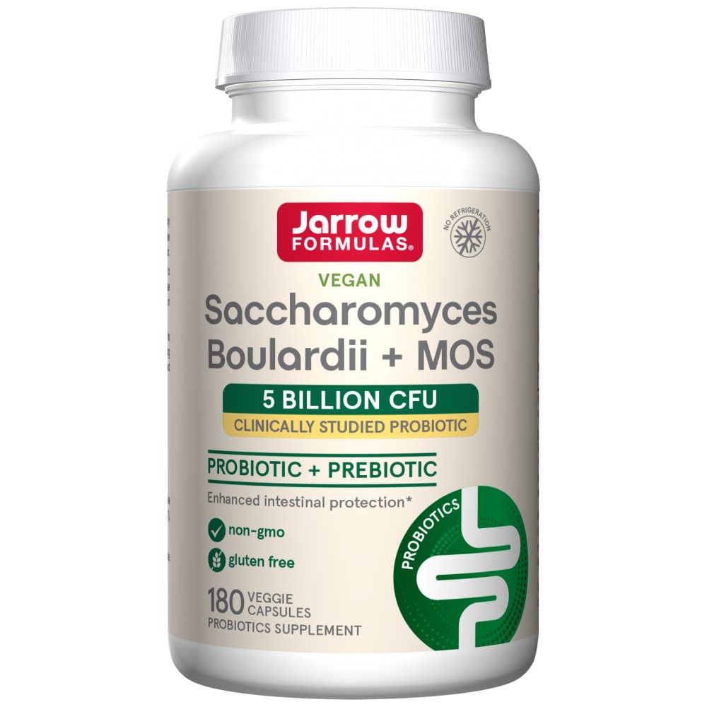 Saccharomyces boulardii + mos - 180 capsule