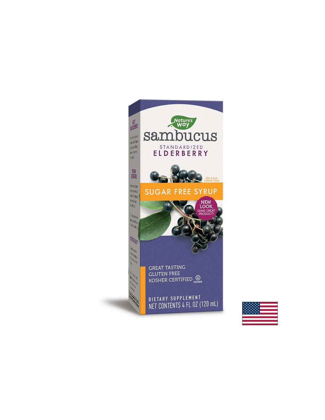 Sciroppo senza zucchero sambucus 120 ml - 120 ml