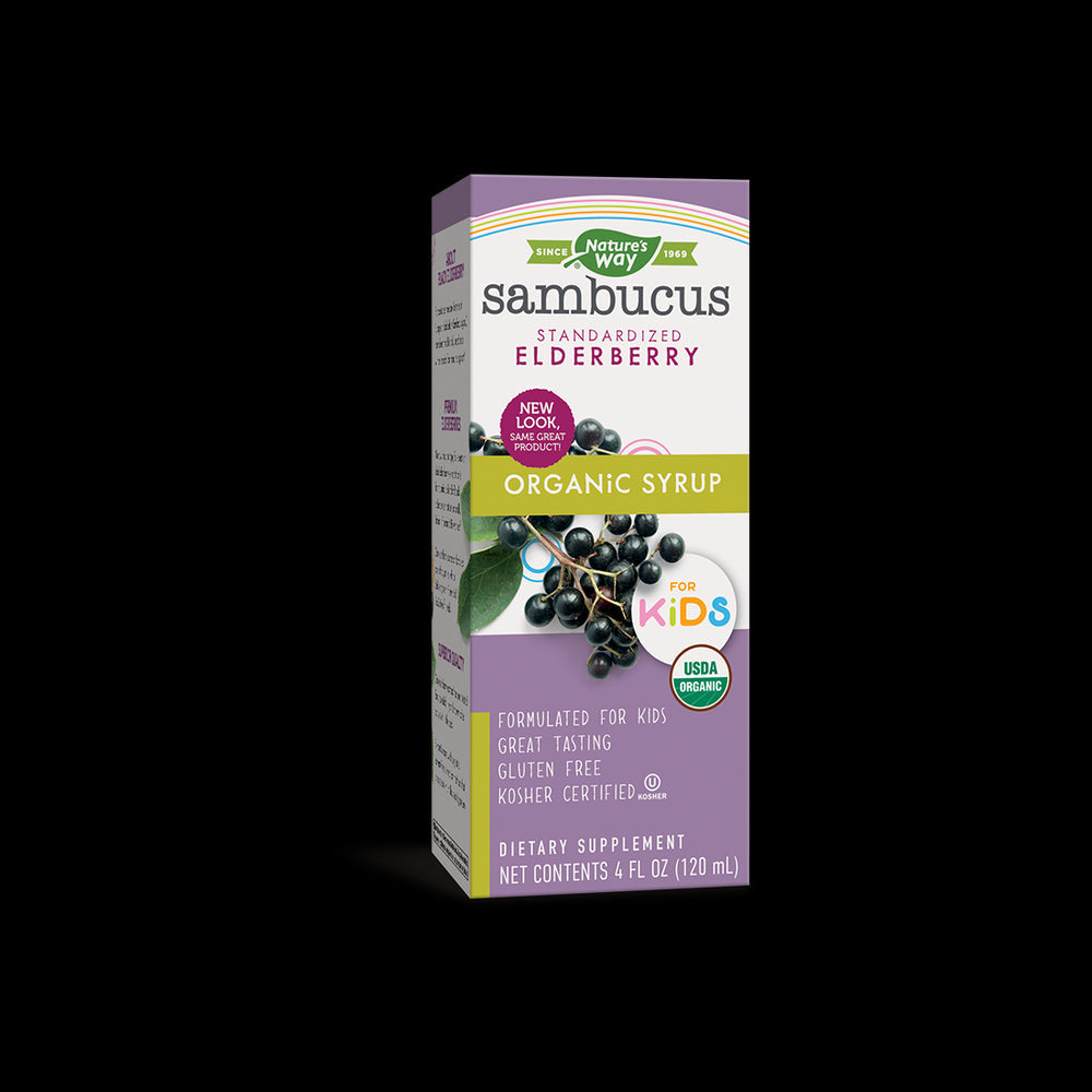 Sambruppo organico sambucus per bambini x 120 ml di natura