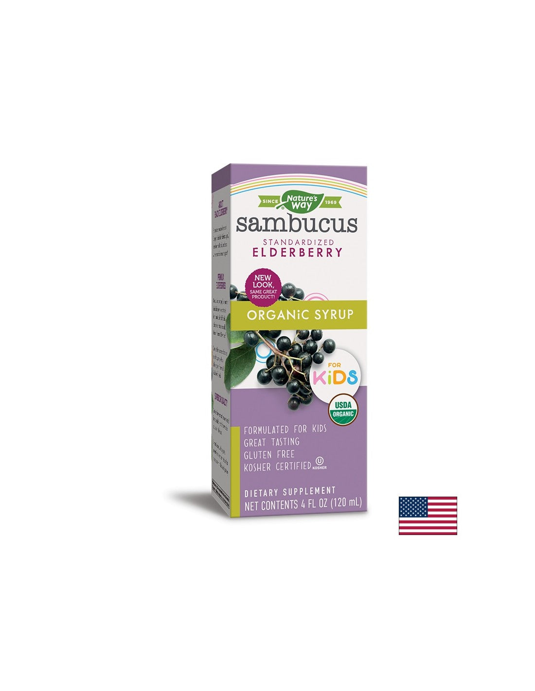 Sambruppo organico sambucus per bambini x 120 ml di natura