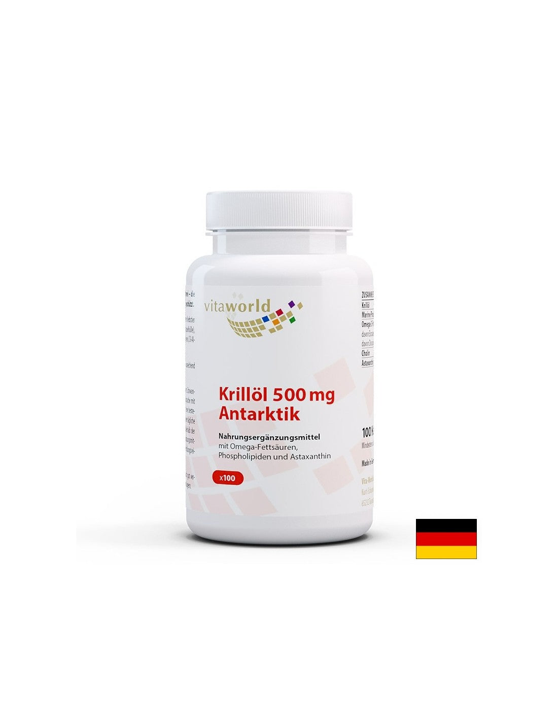 Sistema cardiovascolare - Krill antartico, 500 mg x 100 capsule