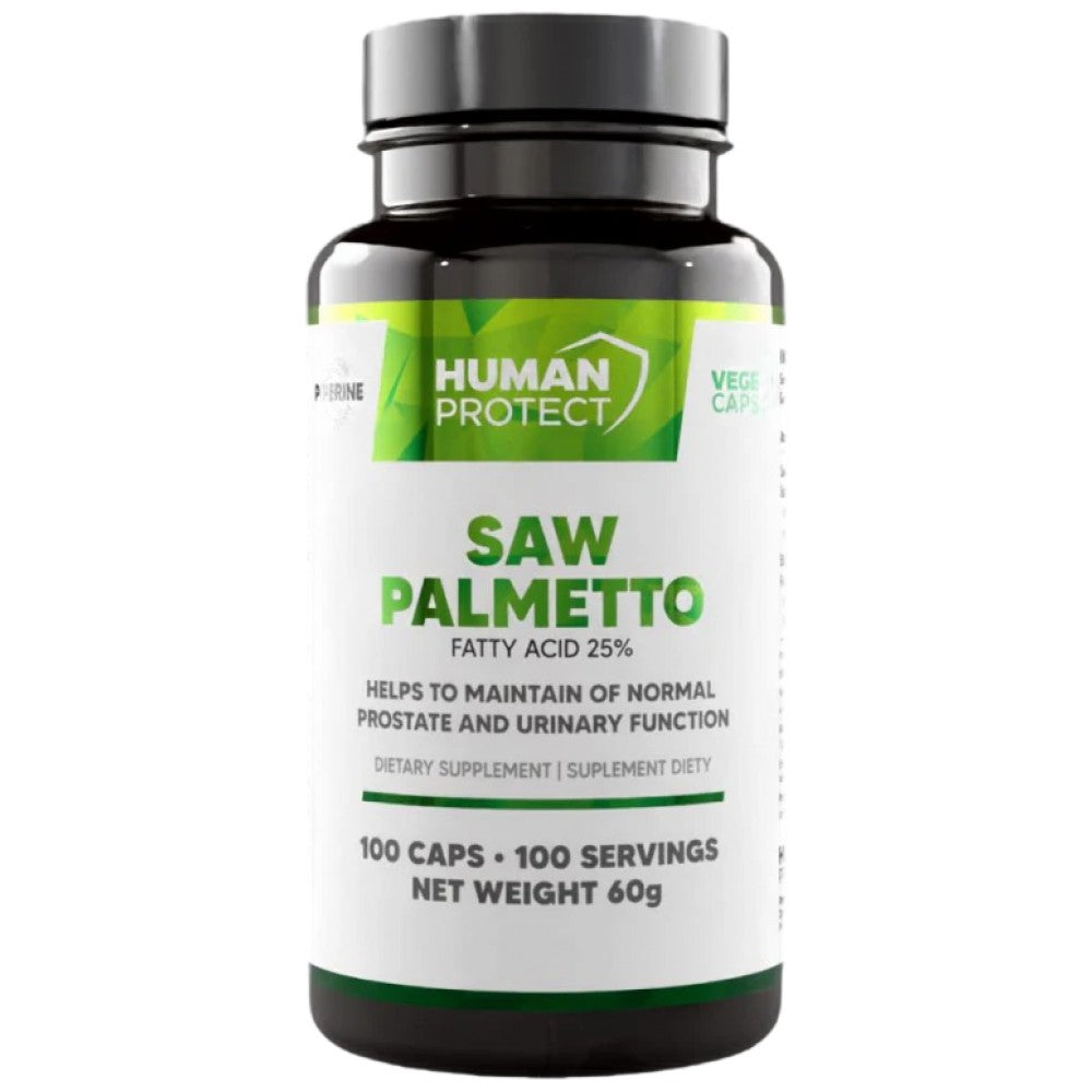 Saw Palmetto 500mg | con 25% di saponine - 100 capsule