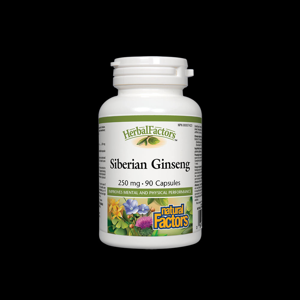 Siberian Ginseng 250 mg - 90 capsules - Nutra Best Europe