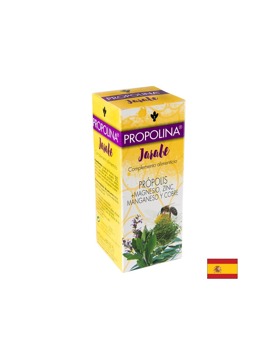 Sciroppo Propolina® (con propoli, magnesio, zinco, manganese e rame), 200 ml