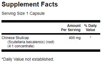 SkullCap cinese a spettro completo 400 mg - 90 capsule