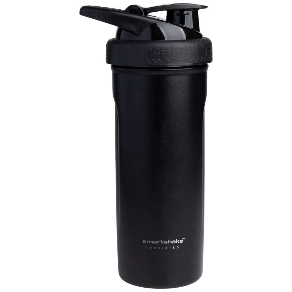 Shaker intelligente in acciaio isolato | Nero - 750 ml