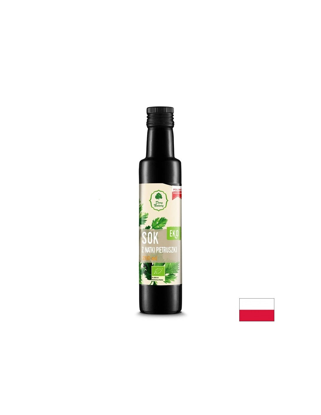 Succo di prezzemolo organico per l'aggiunta di bevande e pasti - effetto diuretico e disintossicante, 250 ml, 5 dosi