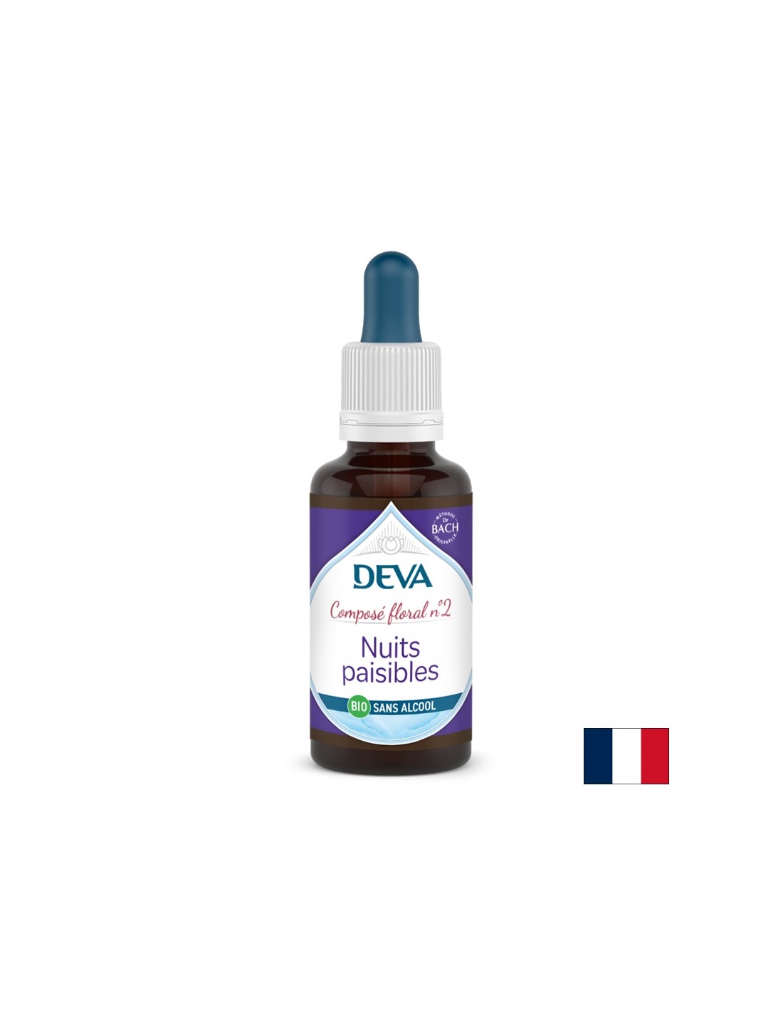 Notti pacifici, essenze floreali, gocce di fiori di bach n. 2 (alcol), 30 ml