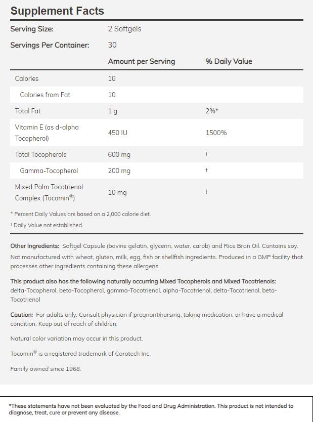 Complesso gamma e avanzato - 120 capsule gel