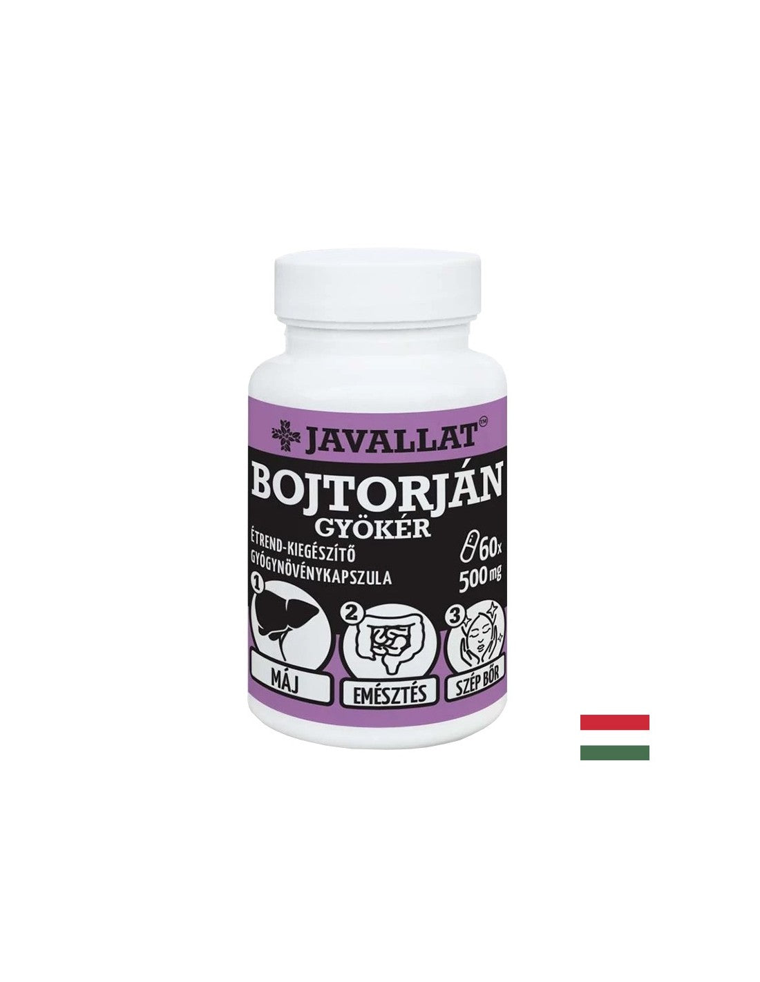 Salute gastrointestinale - Agrio (foglia), 500 mg x 60 capsule