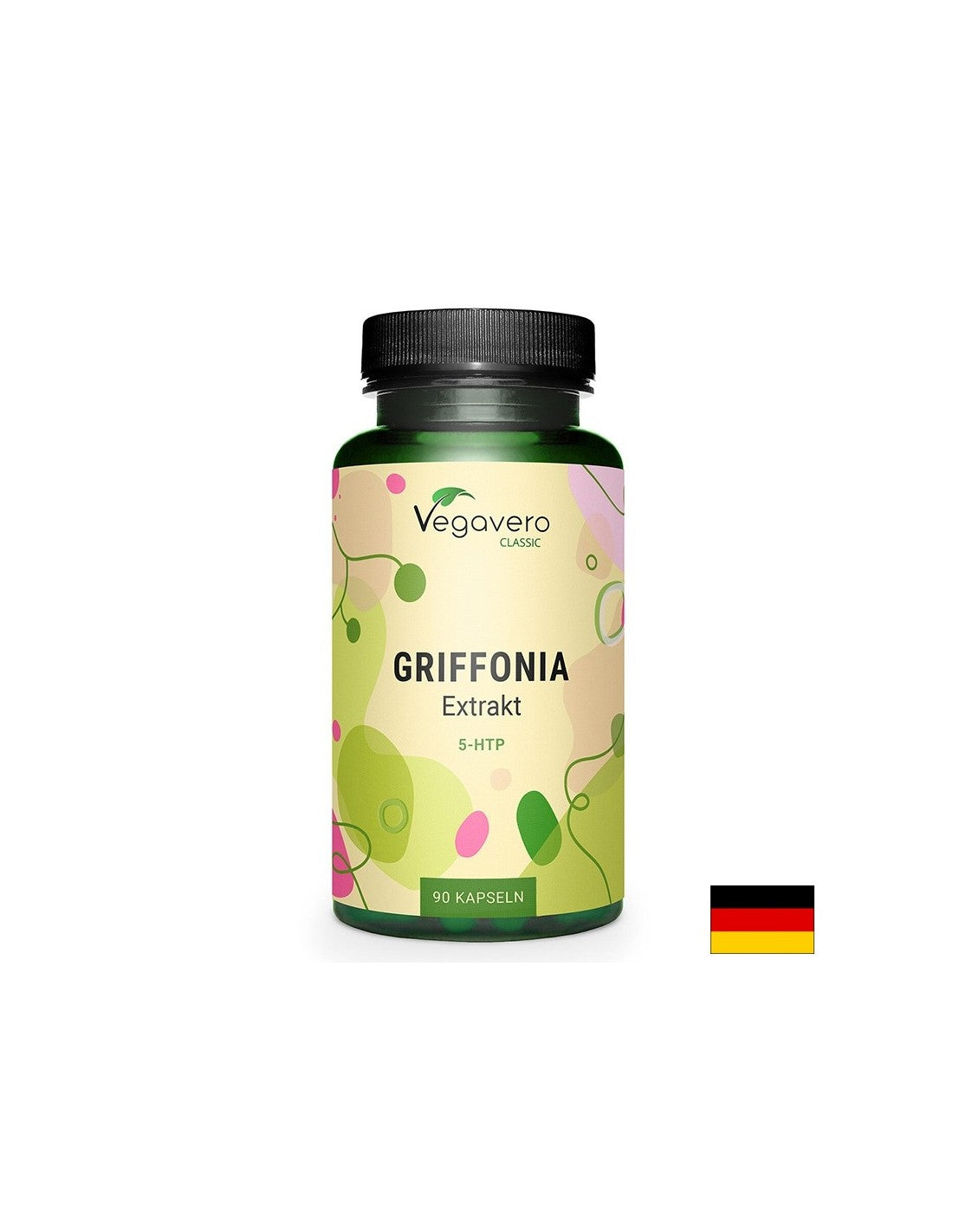 Stress e buon umore - 5 HTP (estratto di semi di Griffonia), 90 capsule