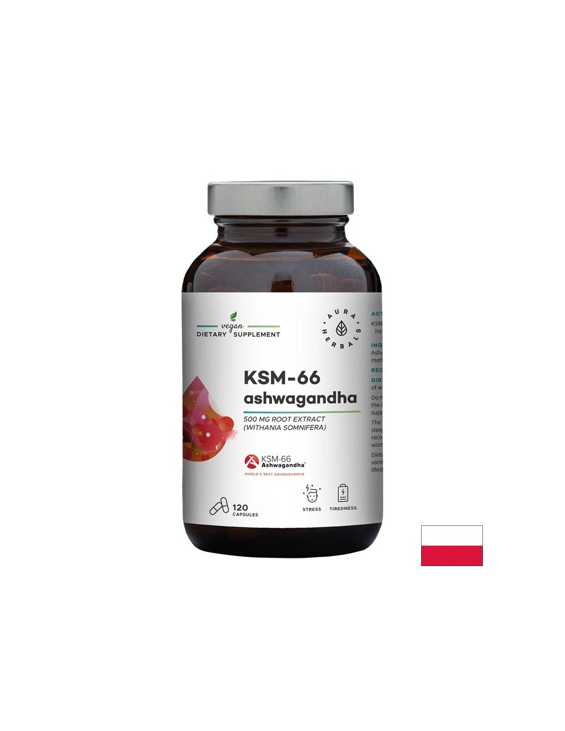 Stress e buon umore - Ashwagandha (KSM -66), 200 mg x 120 capsule