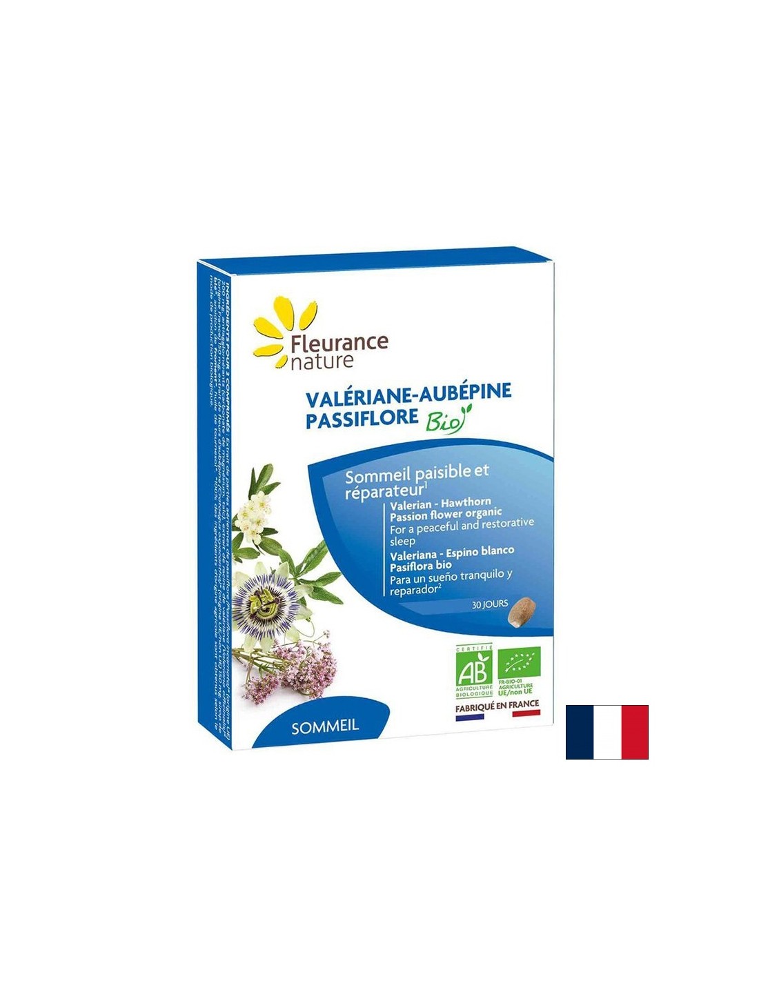 Stress e buon umore - Valerian, passione fiore e biancospino, 60 compresse