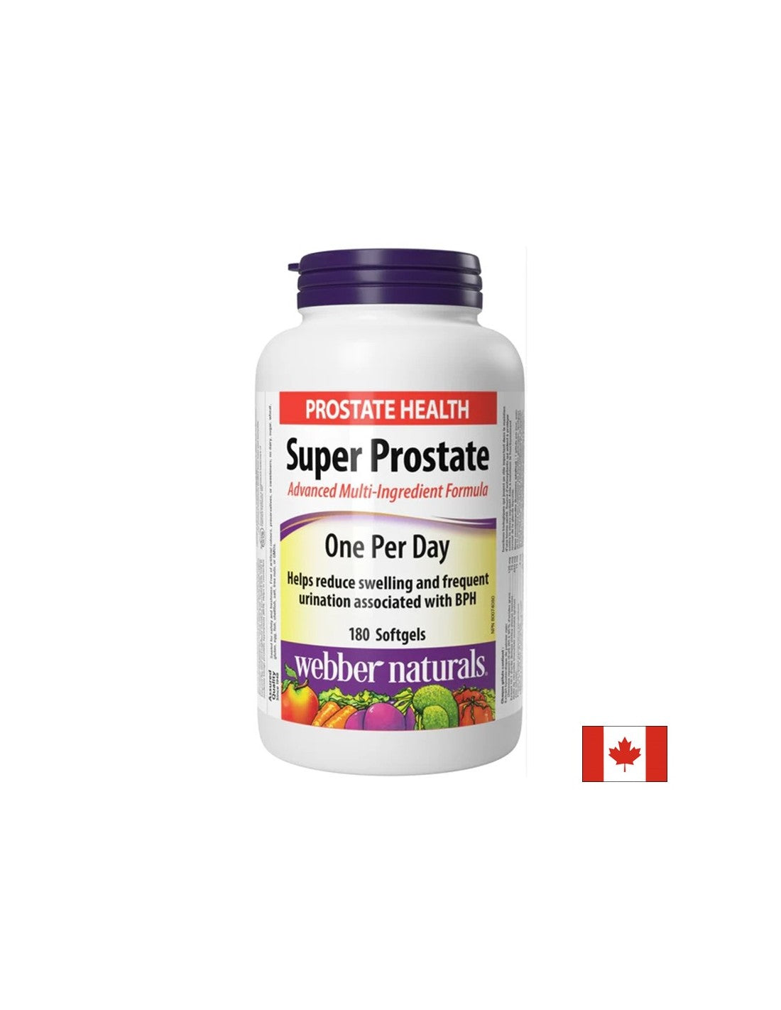 Formula super prostata per uomini, 180 capsule Softgel