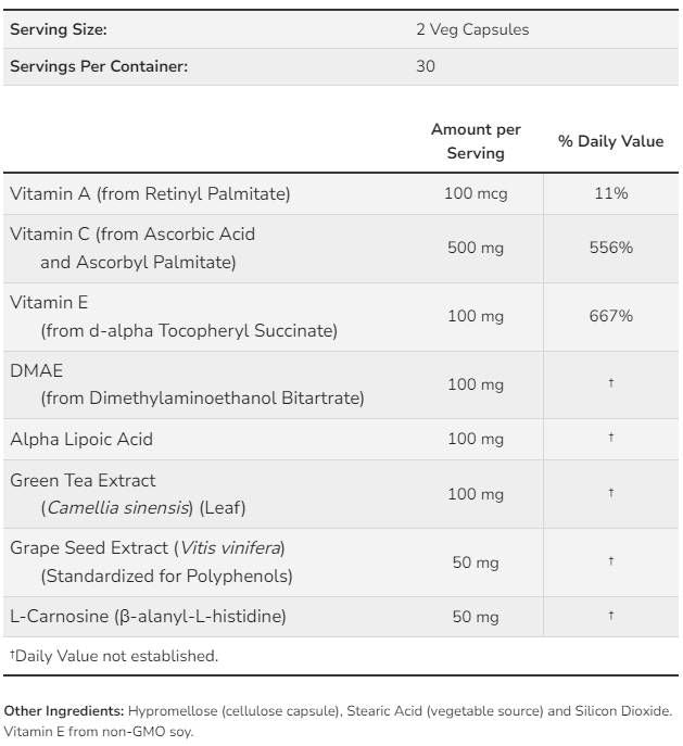 Wrinkle Rescue ™ - 60 capsule