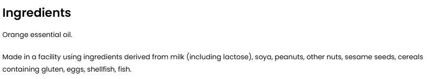 Olio essenziale arancione - 15 ml