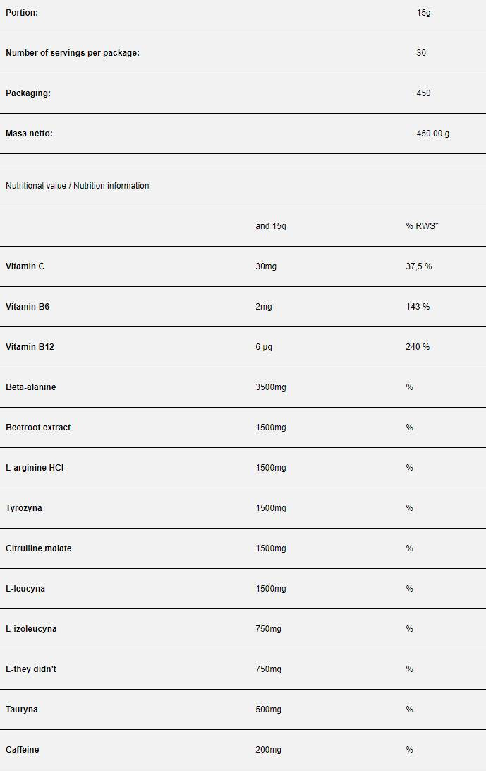 Calcio di pompa - 450 grammi