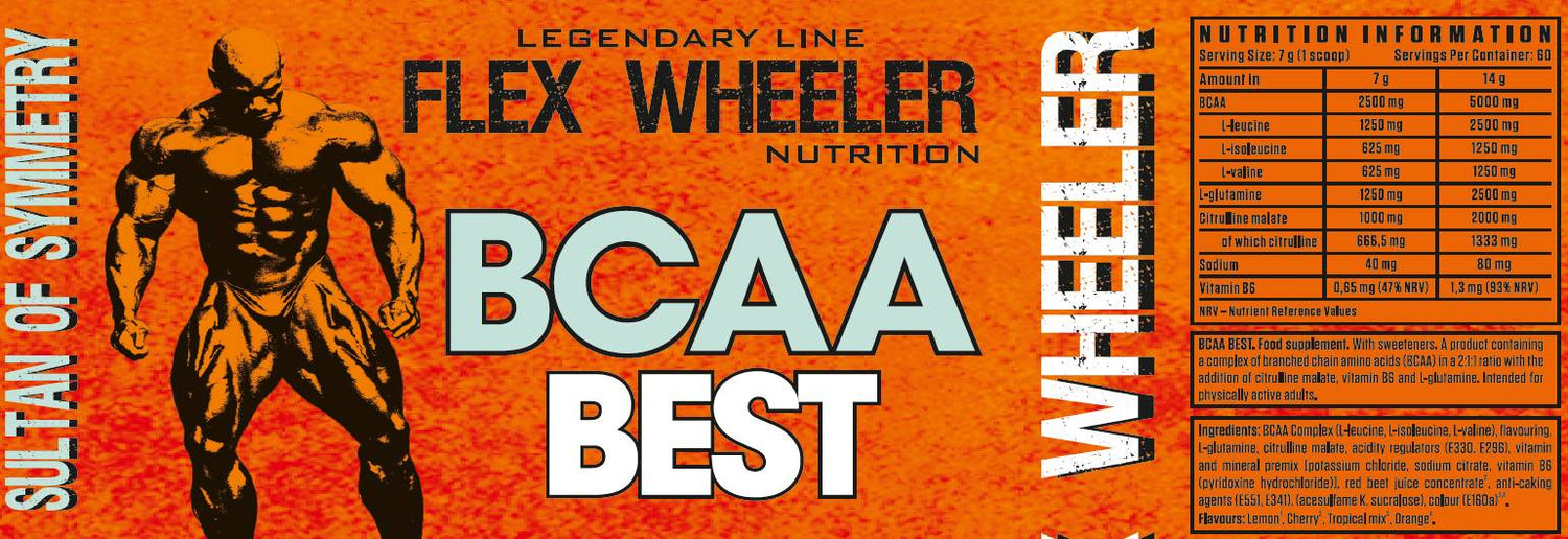 BCAA Best | con L-Glutammina & L-Citrullina Malato - 420 grammi