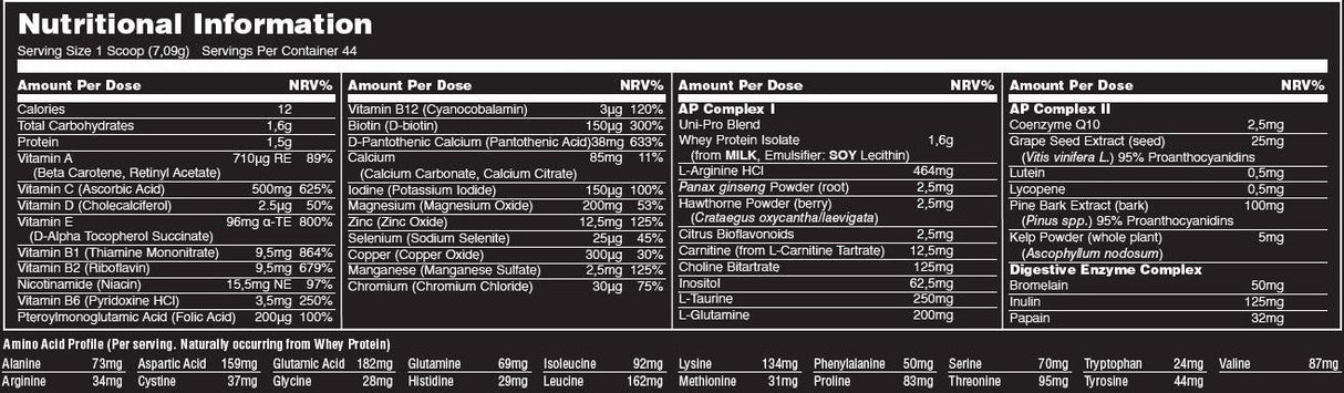 Animal Pak Powder - 344 grammi