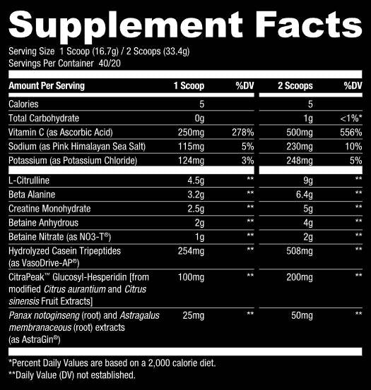 Pump Daddy Pre -allenamento v2 - 652 grammi