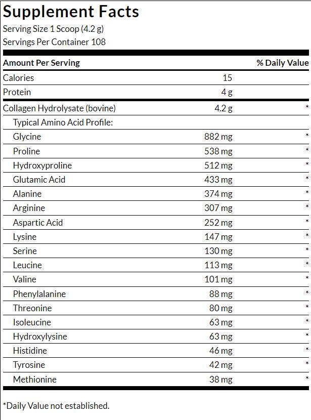 Peptidi di collagene 560 grammi