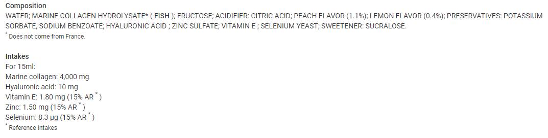 Pure collagene+ liquido | Collagene di pesce - 500 ml