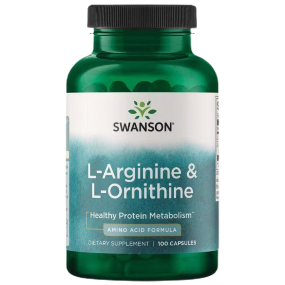 L-arginina e l-ornitina-100 capsule