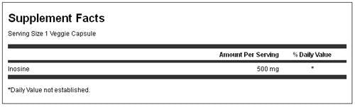 Inosina 500 mg - 60 capsule