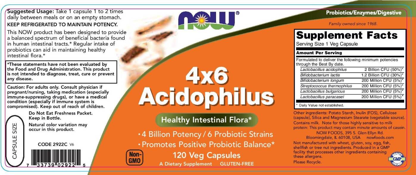 Acidophilus 4x6 - 120 capsule