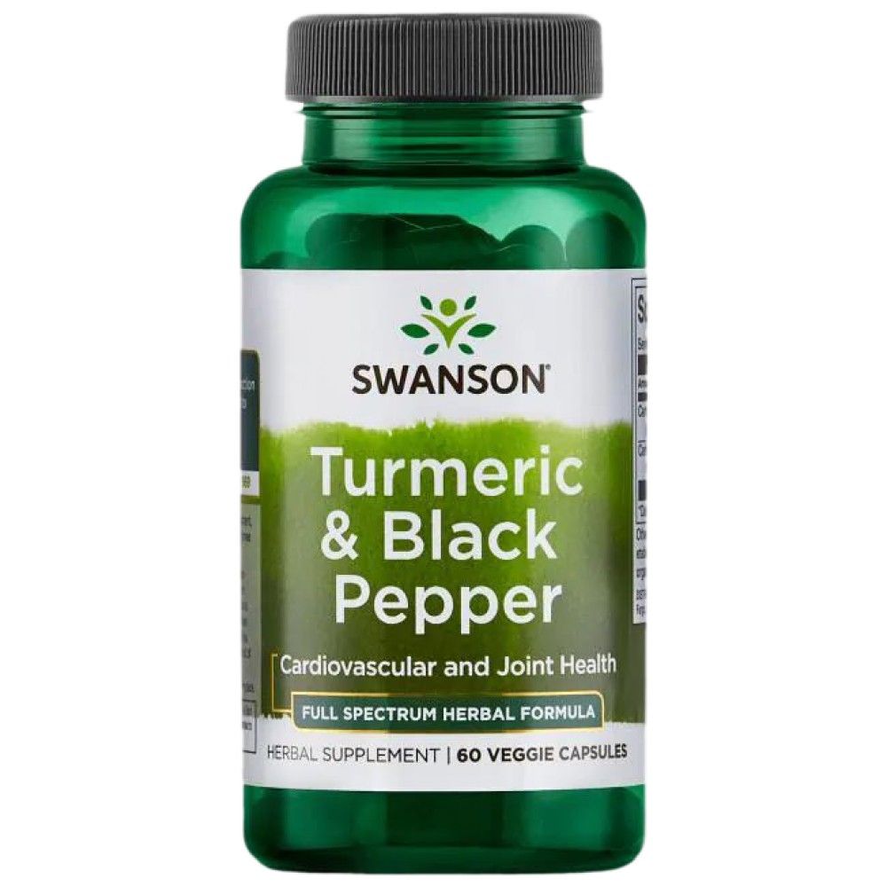 Curcuma e pepe nero - 60 capsule